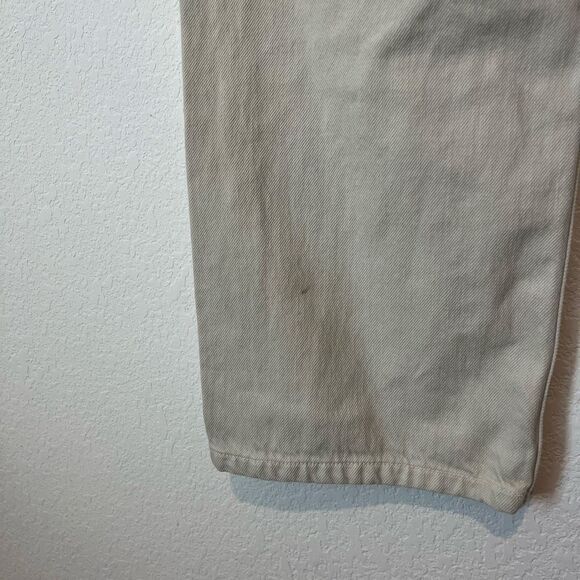 Esby Apparel Beige Harris 5-Pocket Casual Cotton Chino Pants Men's Size 32 - Picture 4 of 6